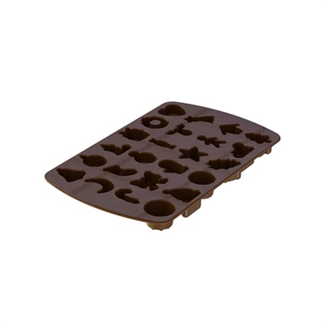 Moule à chocolats de Noël 24 empreintes Mastrad