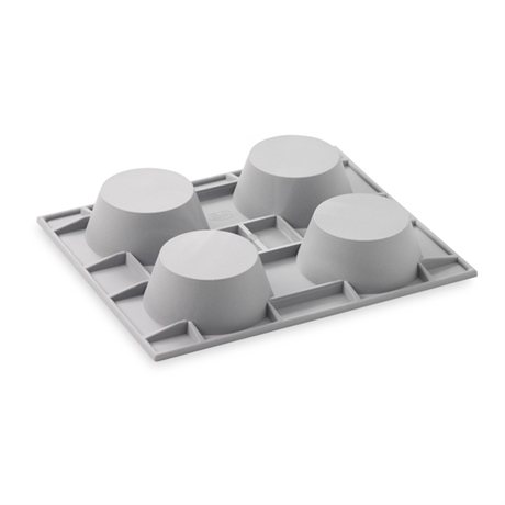 Elastomoule 4 muffins De Buyer