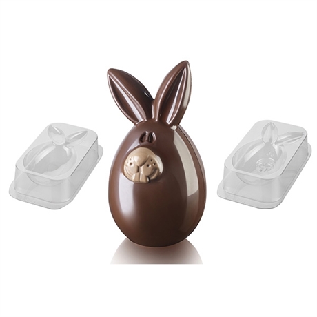 Moule à chocolat Lucky Bunny plastique Silikomart