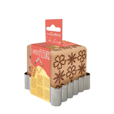 Kit décoration de biscuits Fleur Scrapcooking