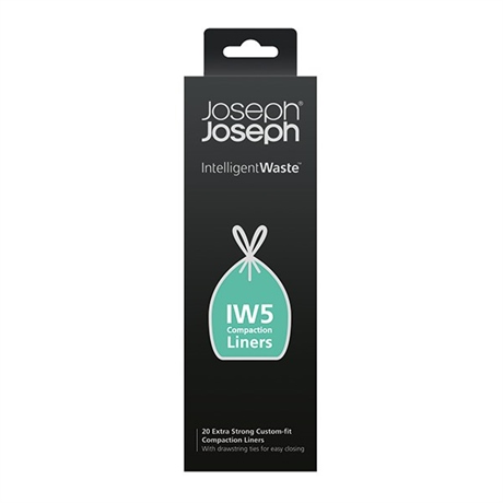 20 sacs poubelle sur mesure pour compacteurs Titan 20 Joseph Joseph