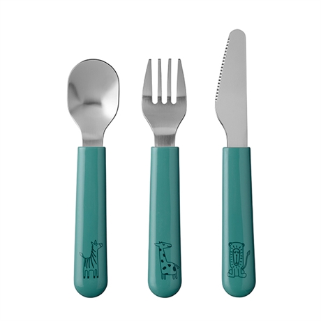 Set de couverts enfant 3 pièces Mio tuquoise Mepal