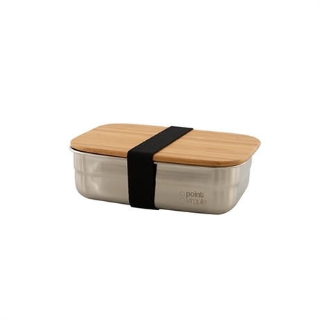 Lunch box inox et bambou 650ml Point Virgule