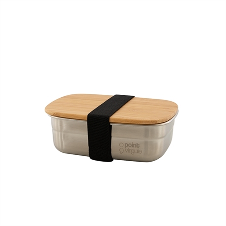 Lunch box inox et bambou 450ml Point Virgule