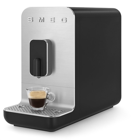 Machine à café avec broyeur 19 bars BCC01BLMEU noir mat Smeg