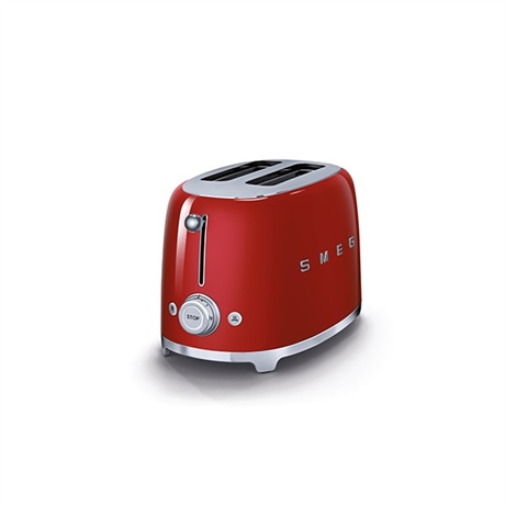 Toaster 2 fentes rouge 950 W TSF01RDEU Smeg