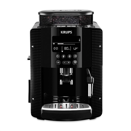 Machine à café expresso broyeur à grains essential noire écran LCD YY8135FD Krups