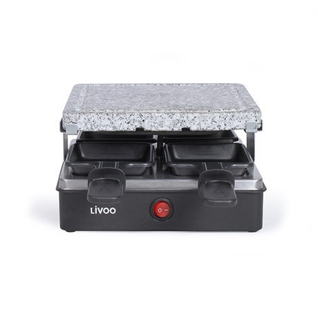 Appareil à raclette 4 personnes 600 W Livoo