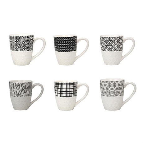 Set 6 mugs collection Komae Ard'Time