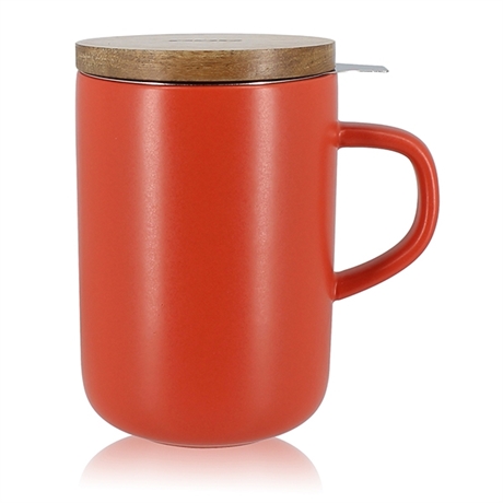 Tisanière mug Juliet en grès paprika 475 ml OGO Ogo
