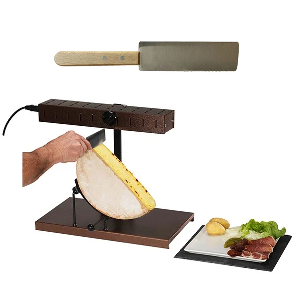 Kit appareil à raclette Alpage et couteau à raclette zoom