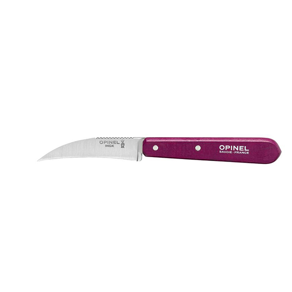 Couteau à légumes N°114 aubergine Opinel zoom