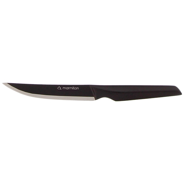 Couteau utile 12 cm noir Passion Marmiton zoom