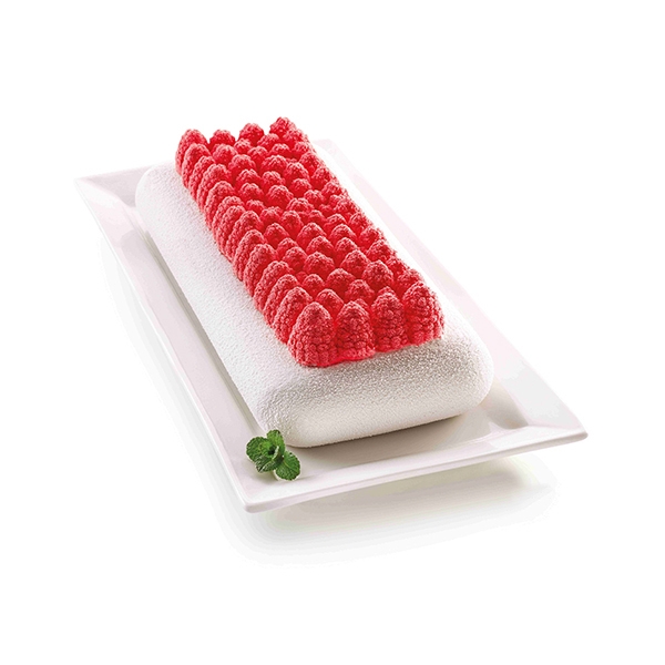 Kit moule et tapis fruit rouge Frutti Rossi Silikomart zoom