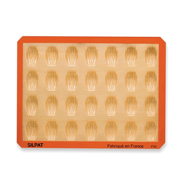 Moule 28 mini-madeleines Silpat zoom