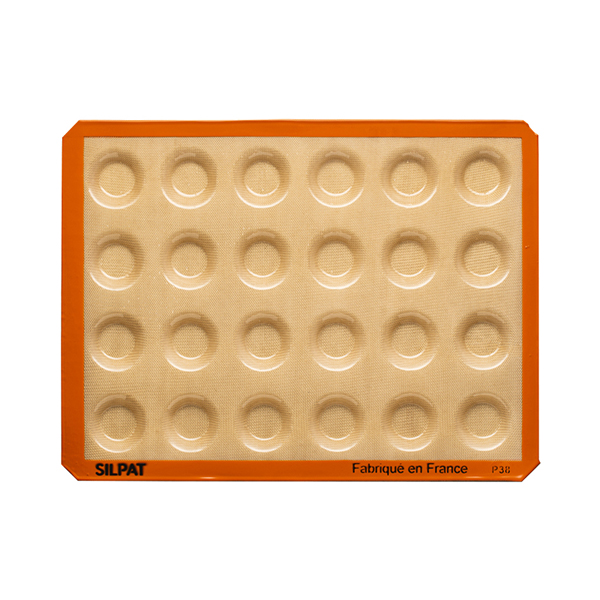 Plaque de 24 empreintes mini-tartelettes Silpat zoom