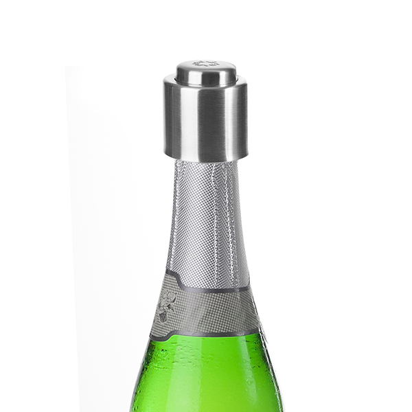 Bouchon champagne avec bouton poussoir Ibili zoom