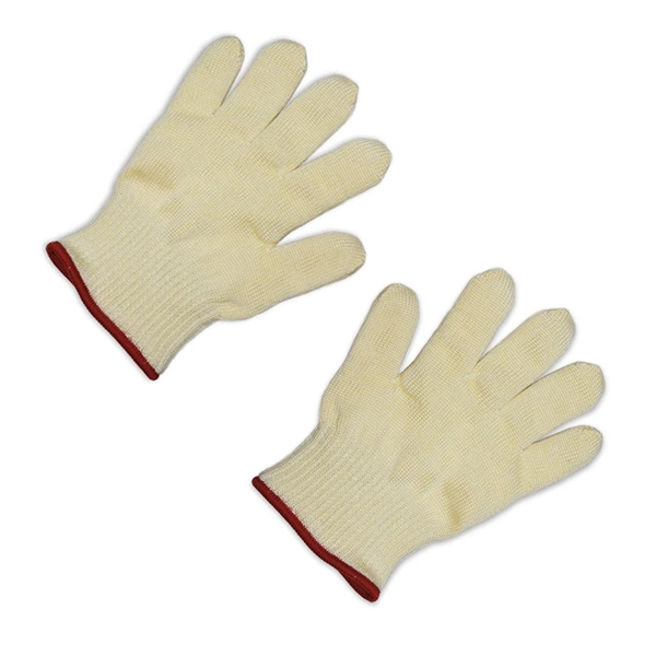 Lot de 2 gants de protection contre la chaleur taille S-M zoom
