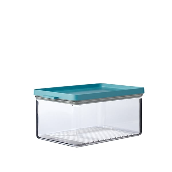 Boîte réfrigérateur plastique 2L bleu glacé Mepal zoom