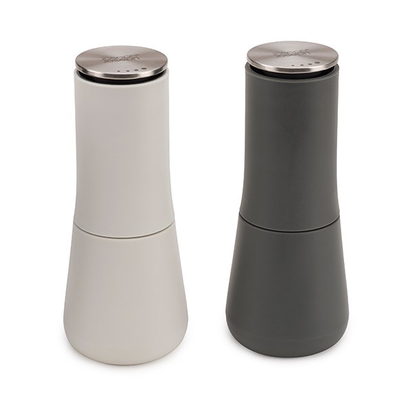 Lot De 2 Moulins à épices Skythrive - Mécanisme Céramique Réglable, Acier Inoxydable - Pour Sel, Poivre, épices Diverses - Sans Contenu Inclus