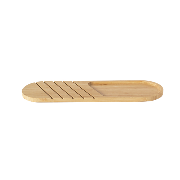Planche à pain en bambou 50 cm Pebbly zoom