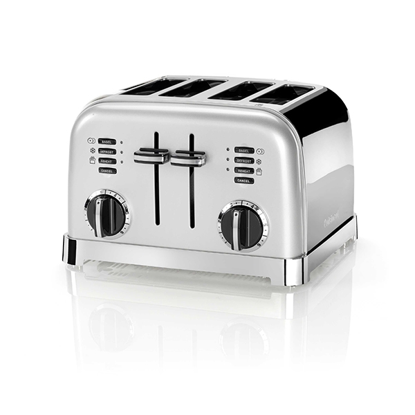 Toaster 4 tranches Gris perle CPT180SE 1 800 W Cuisinart zoom