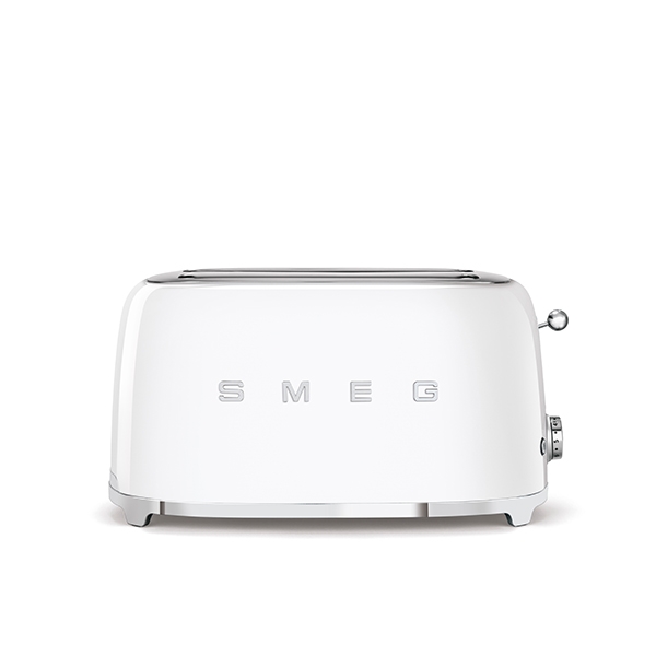 Grille pain 4 tranches 1500 W TSF02WHEU blanc Smeg zoom