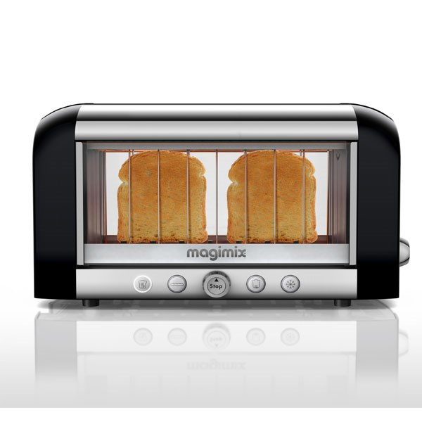 Toaster vision panoramique Noir 11541 Magimix zoom