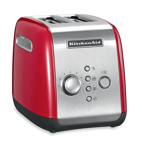 Grille-pain 2 tranches rouge 5KMT221EER Kitchenaid zoom