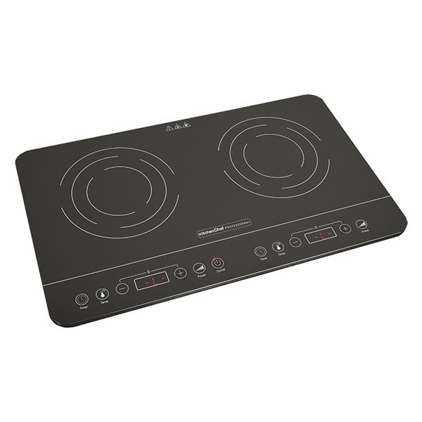 Plaques à induction ultra fine 2 foyers 3500 W KCYL35-DC06 Kitchen Chef Professional zoom