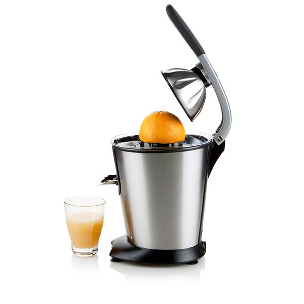 presse agrumes électrique 160 w inox domo - mathon.fr