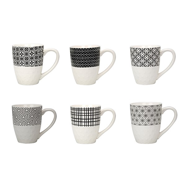 Set 6 mugs collection Komae Ard'Time zoom
