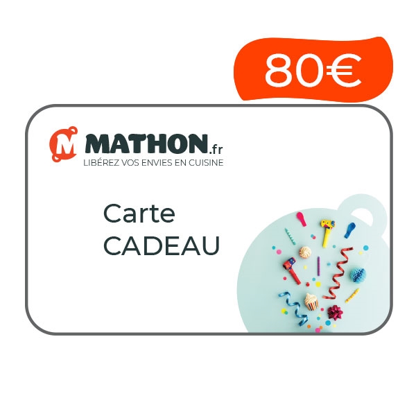 Carte cadeau physique Mathon 80€ zoom