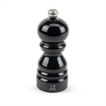 Moulin à sel Paris manuel laqué 12 cm hêtre u'select noir