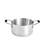 Casserole 2 anses tout inox Excell'Inox 20 cm