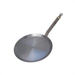 Poêle à crêpes tôle d'acier blanc Mineral B Element 30 cm