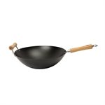 Wok fond plat antiadhérent 36 cm Be a Wok Star