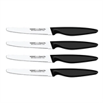 Lot de 4 couteaux de table Classic Pro lame crantée