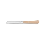 Couteau à tomate lame inox 11 cm manche hêtre naturel Essentiel