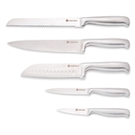 Set de 5 couteaux de cuisine en inox