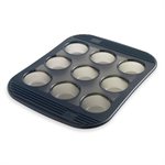 Moule silicone 9 mini-muffins