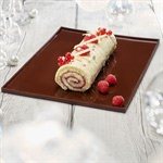 Flexi’plaque de pâtisserie à rebords en silicone 36,5 cm