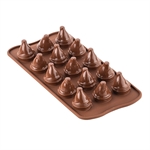 Moule 3D chocolat Mr and Mrs Brown en silicone
