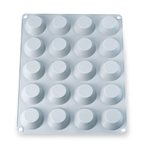 Grande Flexi'Plaque silicone 20 mini-tartelettes