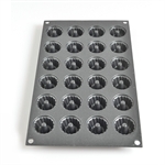 Moule en silicone 24 mini-kouglofs