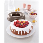 Moule à savarin ou couronne acier revêtu anti-adhérent 24 cm
