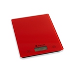 Balance de cuisine digitale rouge 5 kg