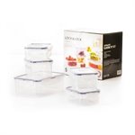 Lot de 5 boîtes Les Classiques Lock and Lock