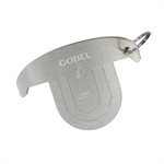 Set de 3 raclettes à bûche en inox