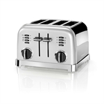 Toaster 4 tranches Gris perle CPT180SE 1 800 W
